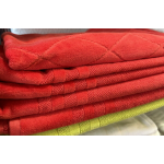 RED LUXURY 5 PIECE TURKISH TOWEL SETS BY BANKSANA WAS $185.00 NOW $135.00